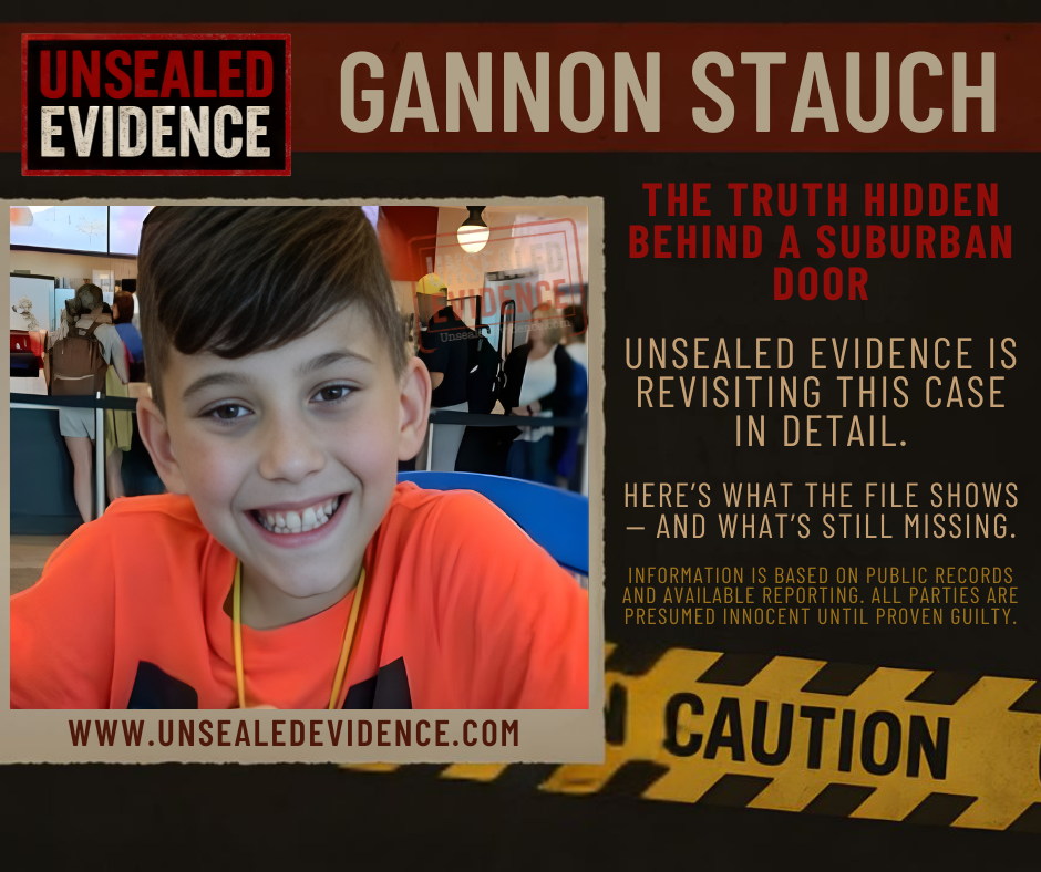 Case image for THE BOY WHO NEVER GOT TO GROW UP: THE STORY OF GANNON STAUCH